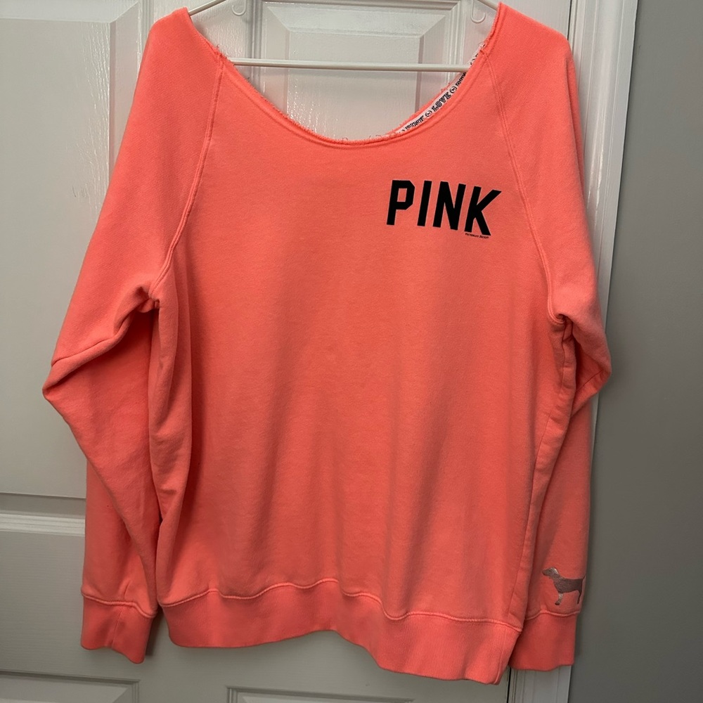 Victoria’s Secret PINK pullover sweatshirt.